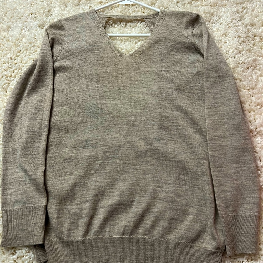 Royal Alpaca Sweater. Neutral color.
